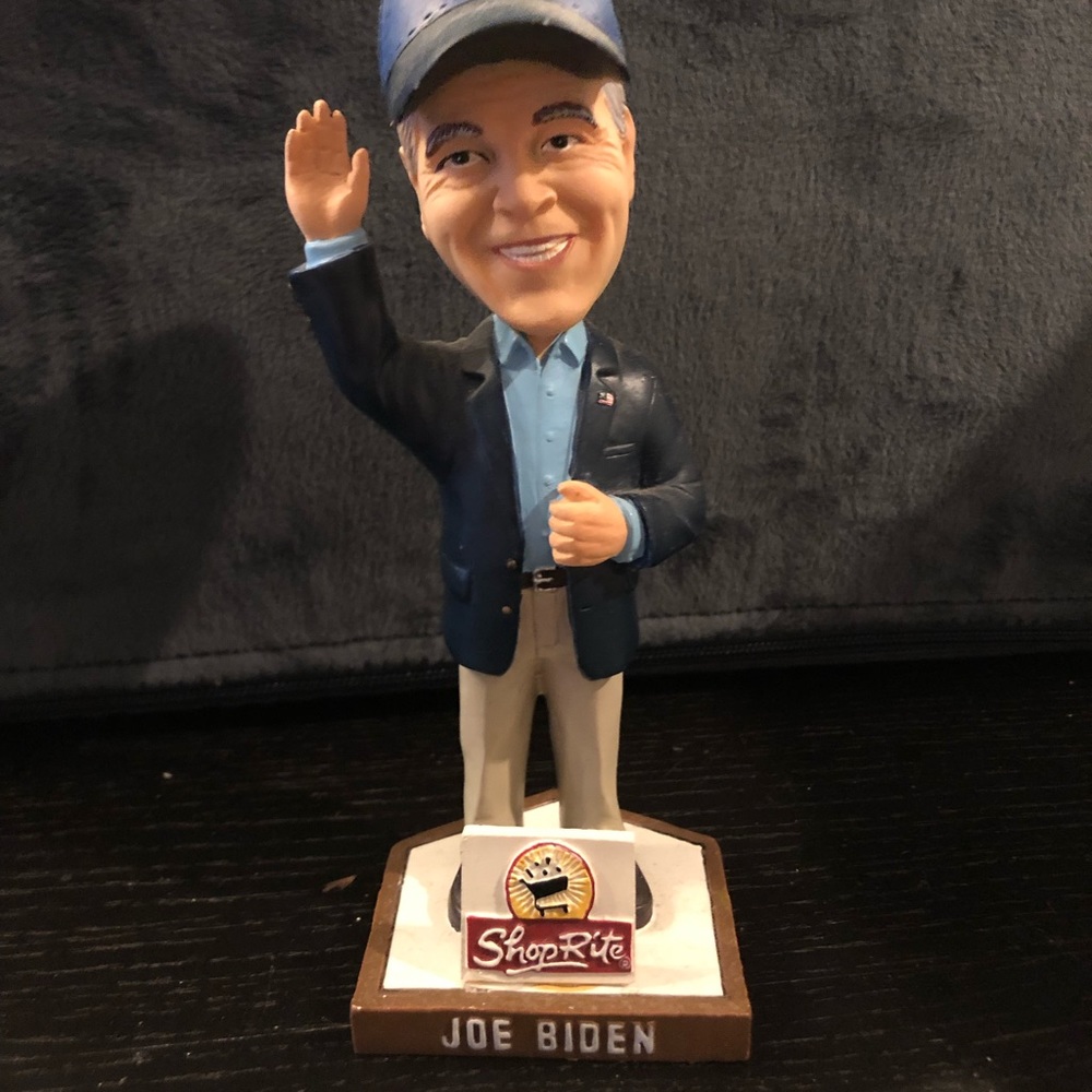 NEW JOE BIDEN Wilmington blue rocks minor league baseball bobble head